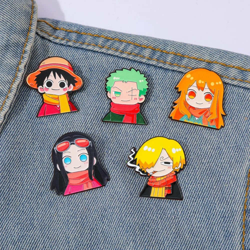 Embroidery Reddit - 5 stuks schattige anime cartoon broche
