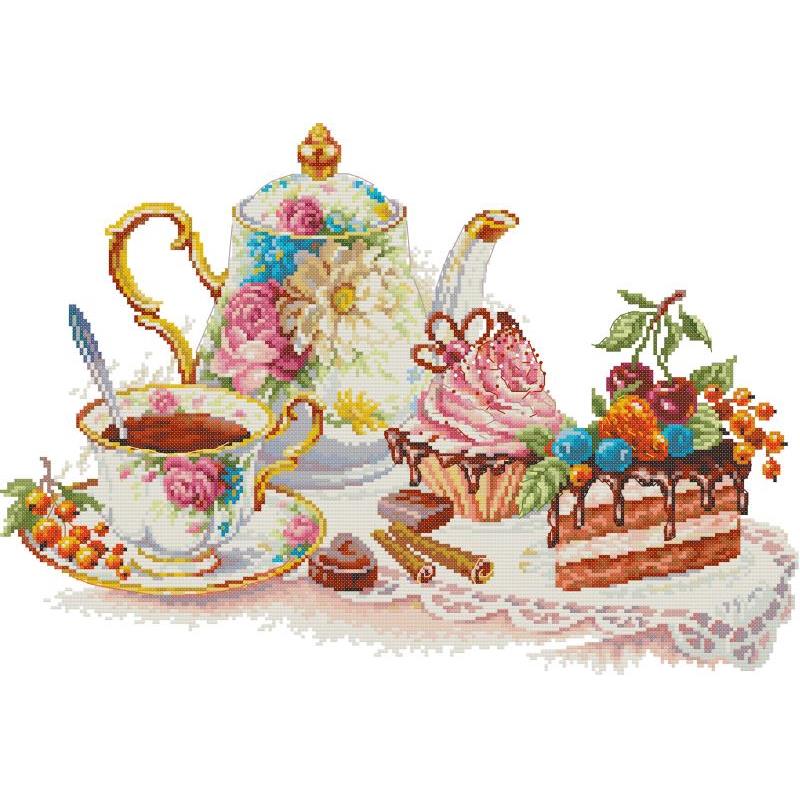 Afternoontea Dessertpatroon Kr - Embroidery Meaning recensie en prijs