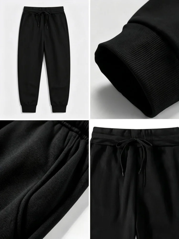 Zwarte joggingbroek voor heren - Embroidery Online recensie en prijs