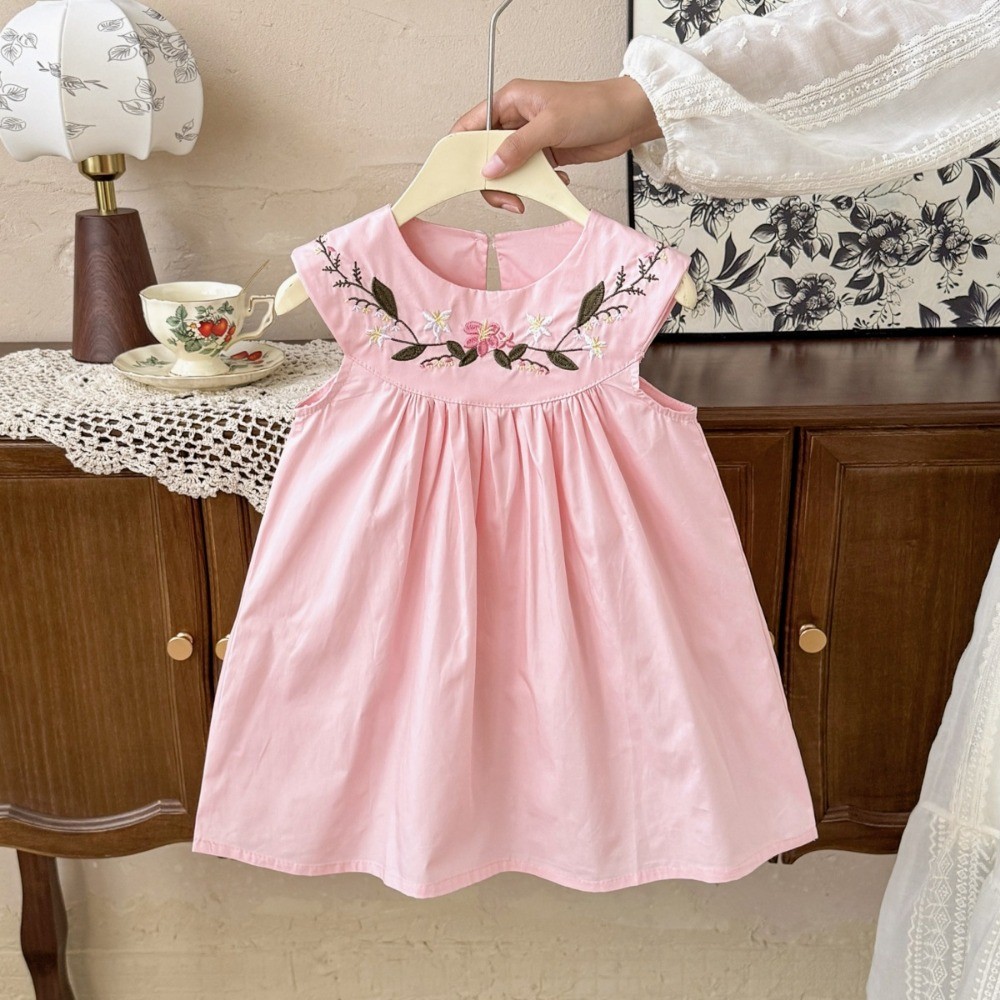 2-7 jaar oude Koreaanse versie - Embroidery Yellow Dress recensie en prijs
